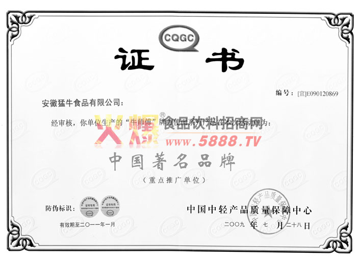 中國(guó)著名品牌