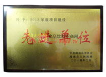 項(xiàng)目建設(shè)先進(jìn)單位