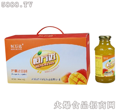 恒萬達350ml芒果汁禮盒