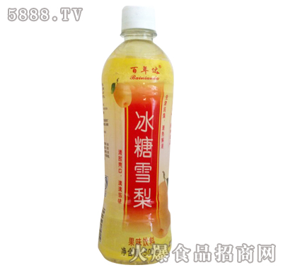 500ml百年達(dá)冰糖雪梨