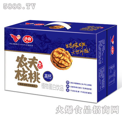 永利農(nóng)夫核桃磷脂加強型核桃乳易拉罐1×16(20)