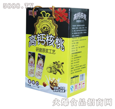 旺百源高鈣核桃240mlx16