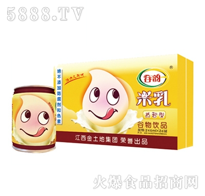谷韻益智型米乳罐裝箱246ml×24罐