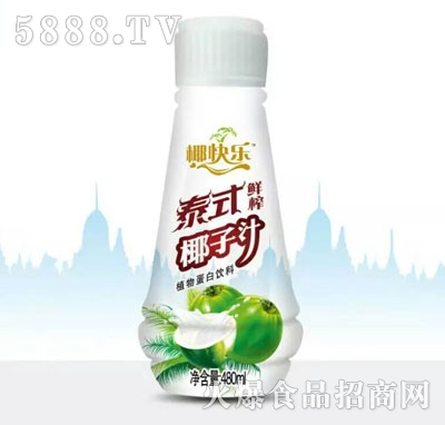 椰快樂(lè)泰式鮮榨椰子汁480ml