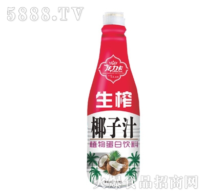 龍力卡生榨椰子汁500ml紅瓶