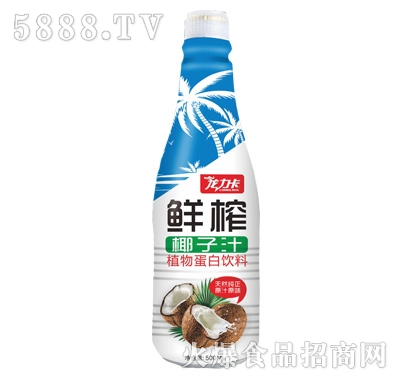 龍力卡生榨椰子汁500ml藍(lán)