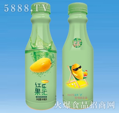 紅樂(lè)果匯芒果&蘋果果汁飲料500ml