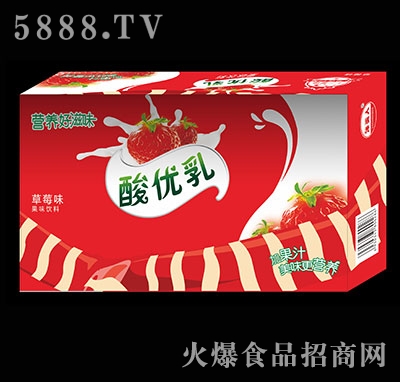 洋美人酸優(yōu)乳（草莓味）