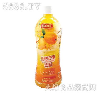 鮮果園枇杷芒果飲料550ml