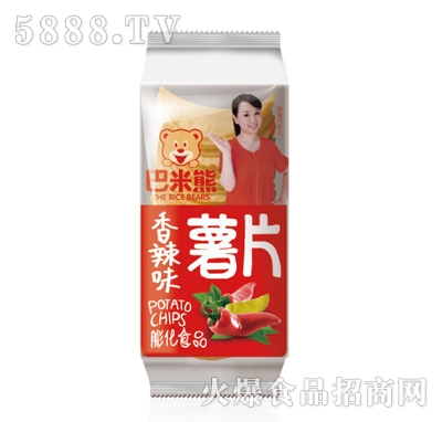 巴米熊薯片（香辣味）