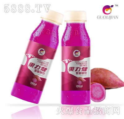 果力健紫薯酵飲290ml