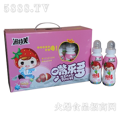 滋特美嘴樂多兒童成長(zhǎng)型乳飲料草莓味