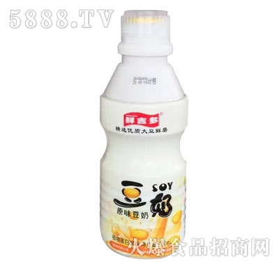 鮮吉多原味豆奶植物蛋白飲料460ml