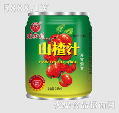 南街村山楂汁248ml