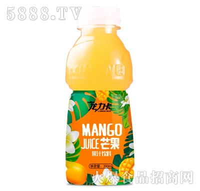 龍力卡芒果果汁飲料390ml
