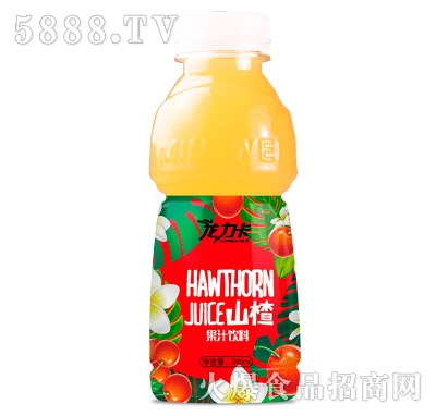 龍力卡山楂汁果汁飲料390ml