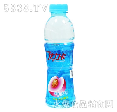 龍力卡碘鹽+水蜜桃果味飲料600ml
