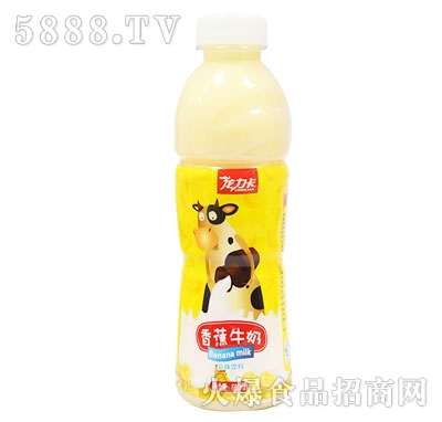 龍力卡香蕉牛奶乳味飲料600ml