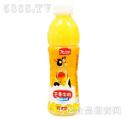 龍力卡芒果牛奶乳味飲料600ml