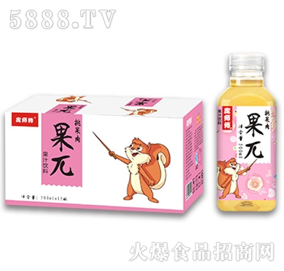 龐師傅果π桃果肉果汁500mlx15瓶