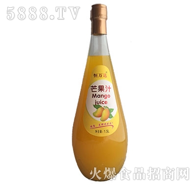 恒萬達芒果汁飲料1.5L