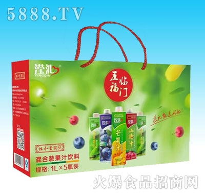 1Lx5瓶瀅沁混合裝果汁飲料