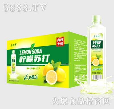 龐師傅檸檬蘇打420mlX24