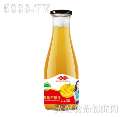 華沃香蕉芒果汁1.5L
