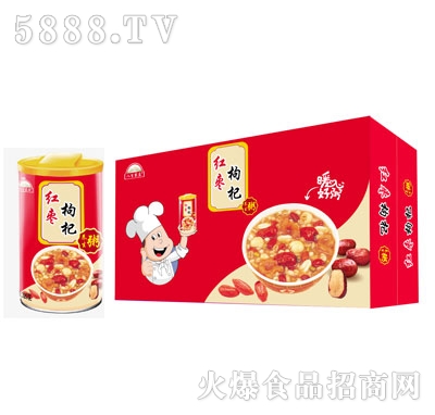 八百農(nóng)莊紅棗枸杞粥（箱）
