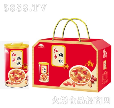 八百農(nóng)莊紅棗枸杞粥