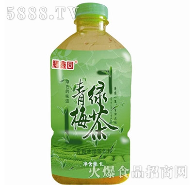 膳鑫園青梅綠茶1L
