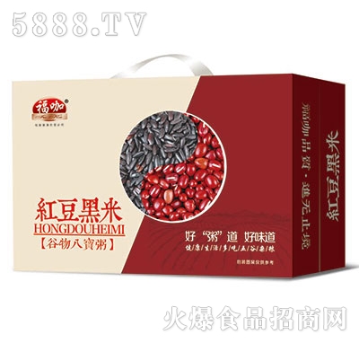 福咖紅豆黑米八寶粥禮盒