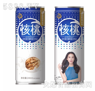 澳利龍核桃花生復(fù)合植物蛋白飲品240ml
