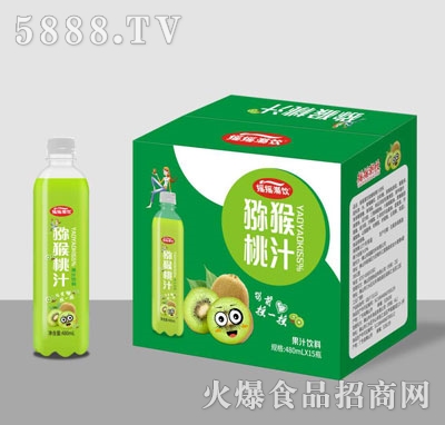 搖搖潮飲獼猴桃汁480mlX15瓶