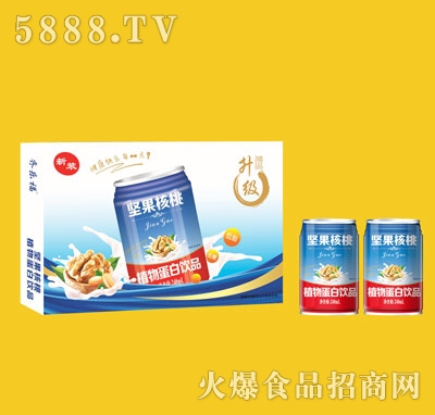 齊樂福堅(jiān)果核桃植物蛋白飲料