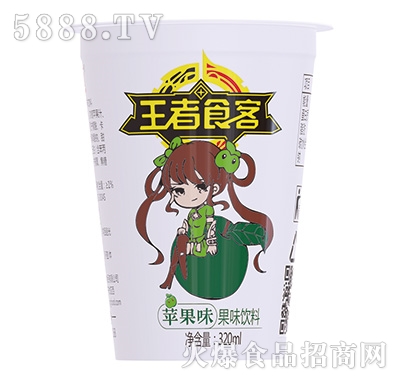 王者食客蘋果味果味飲料320ml