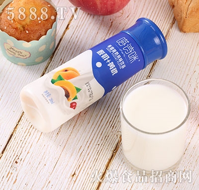 嗒詩(shī)咪黃桃果粒酸奶280ml