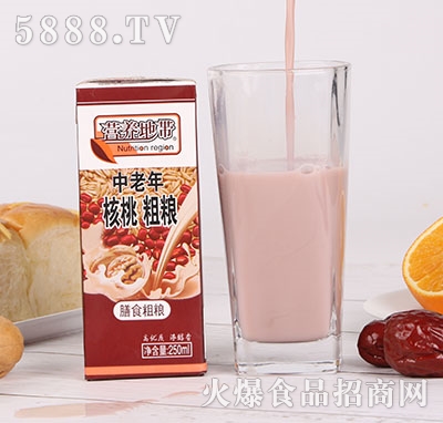 頂圣中老年核桃粗糧飲料250ml