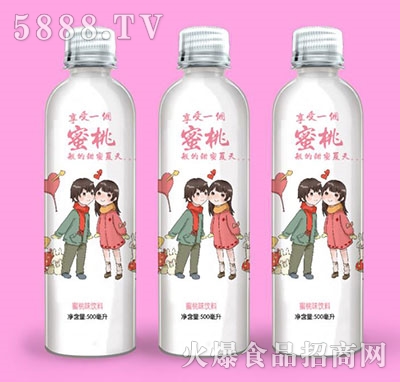 怡元康蜜桃果味飲料500ml