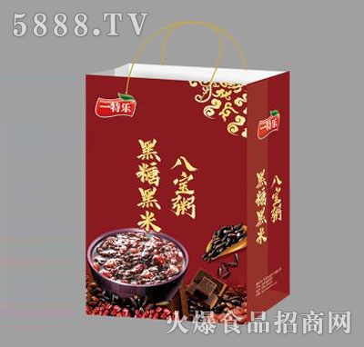 一特樂黑糖黑米八寶粥（袋）