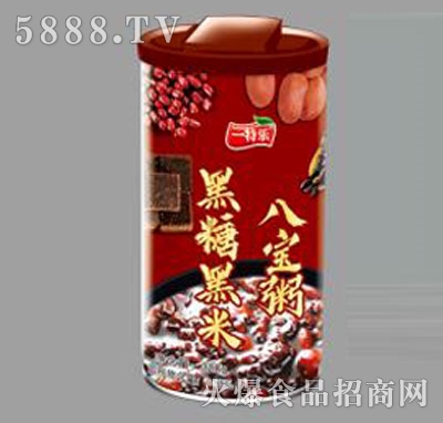 一特樂黑糖黑米八寶粥
