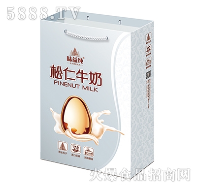 味益純松仁牛奶