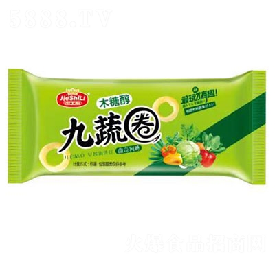 杰士利九蔬圈餅干