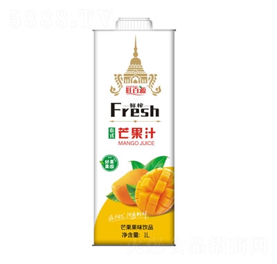 旺百源泰式芒果汁1L
