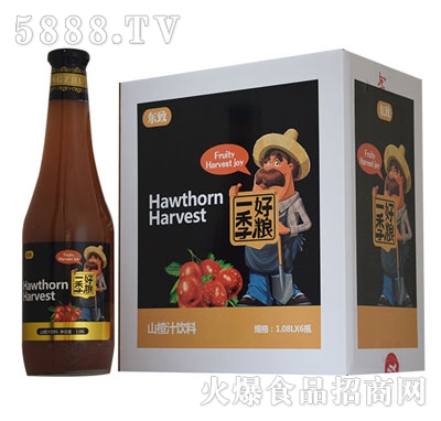 東致1.08L菊花瓶山楂汁飲料