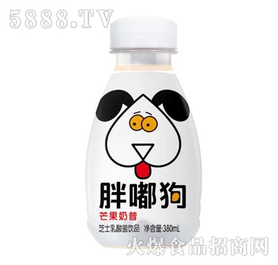胖嘟狗芒果奶昔380ml