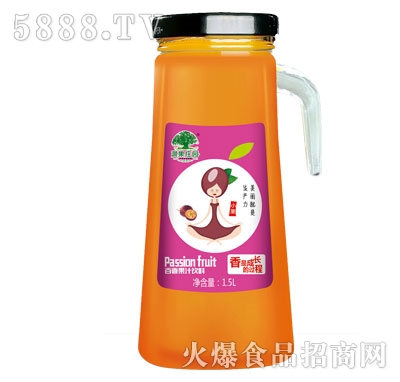 淇果莊園百香果汁飲料1.5L