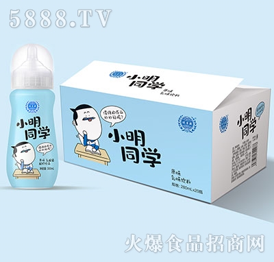 優(yōu)貝源小明同學(xué)乳味飲料原味280mlx20