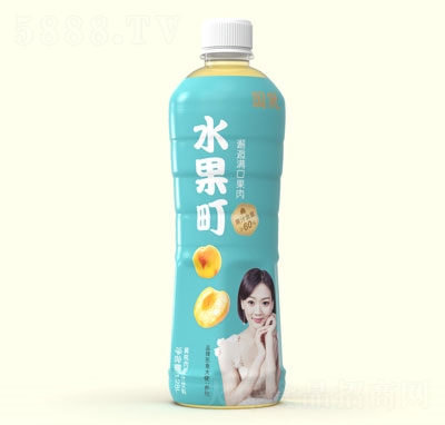 國傲水果町黃桃肉果汁飲料1.25L