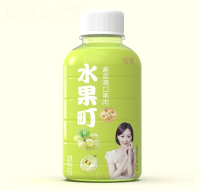 國傲水果町葡萄肉果汁飲料350ml